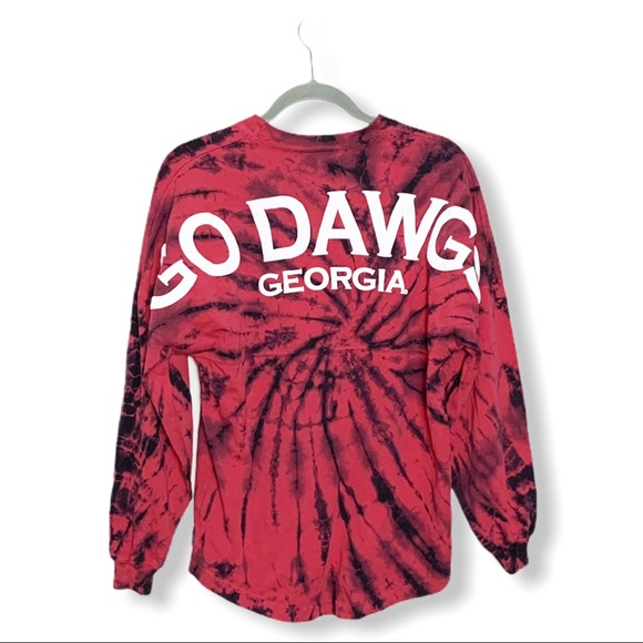 Spirit Long Sleeve Georgia Bulldogs Tie 